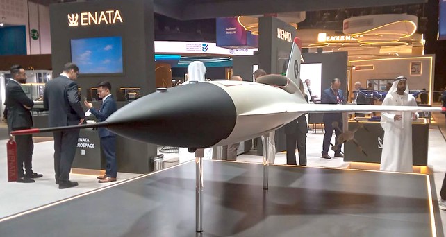 Enata-Kampfdrohne vom Typ Tainos, Made in UAE