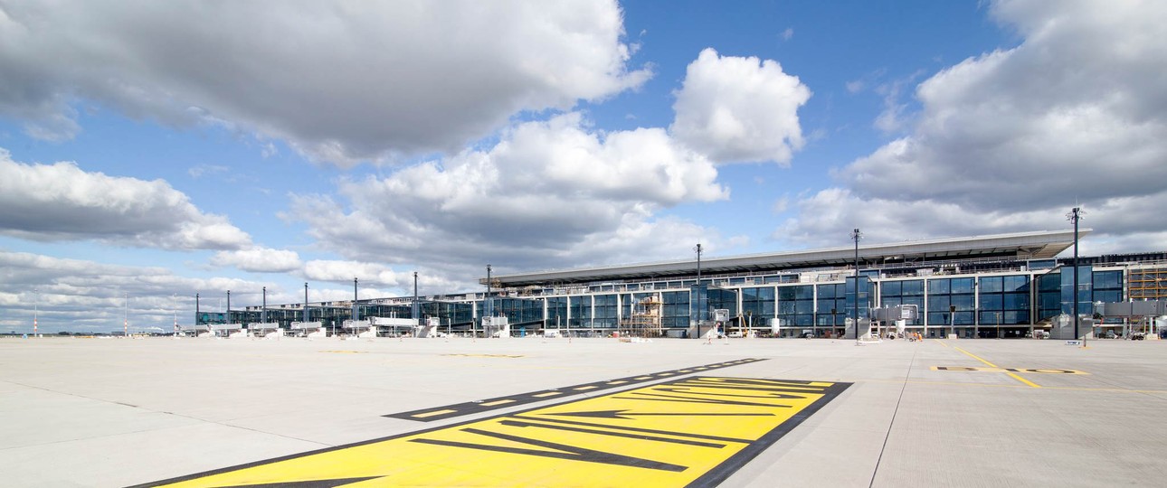 Der BER 2011: Der Berliner Hauptflughafen war damals so gut wie fertig.