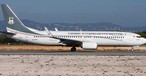 Boeing 737-800 von Ceiba: Das große Flugzeug konnte weiterfliegen.