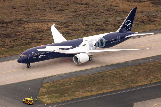 Die Boeing 787-9 ...