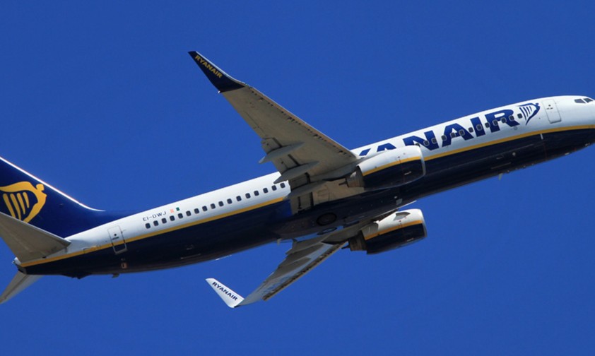 Boeing 737-800 von Ryanair (Archivbild):  Ein solcher Jet war im Einsatz.