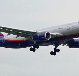 Airbus A330 von Aeroflot: Eine Maschine wurde in Colombo in Ketten gelegt.