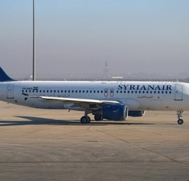 Einer der Airbus A320-200 von Syrian Airlines, die derzeit fliegen: Er ist 25 Jahre alt.