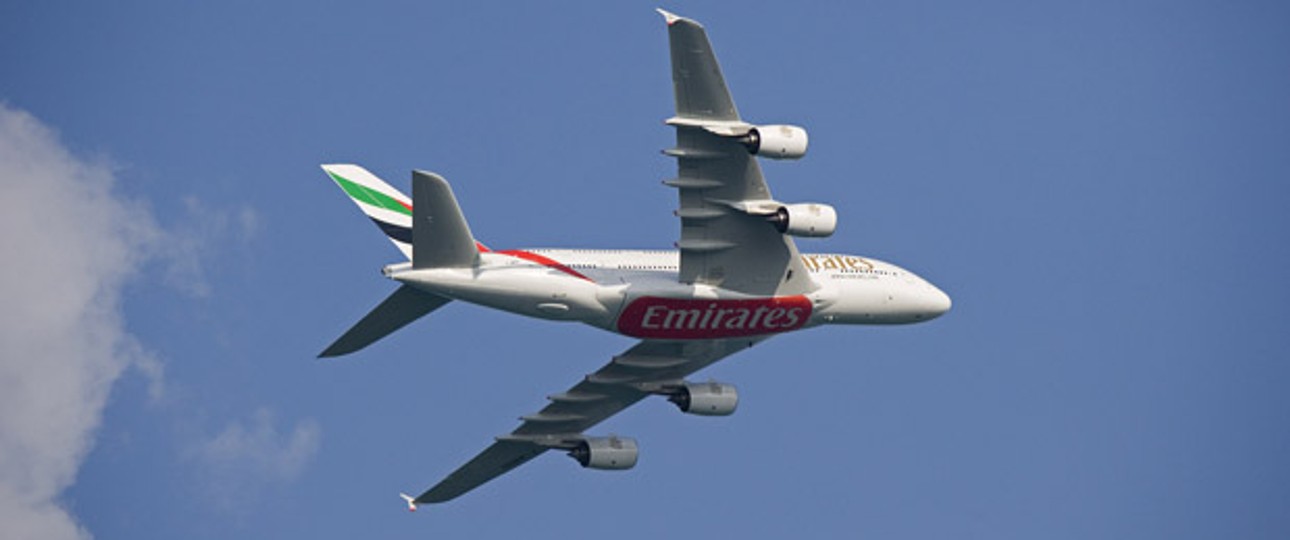 A380 von Emirates: 23 Stück stehen schon im Einsatz.