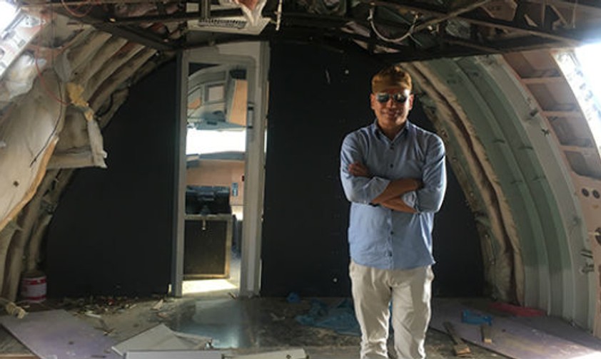 Bed Upreti: Er kaufte den Airbus A330 von Turkish Airlines.