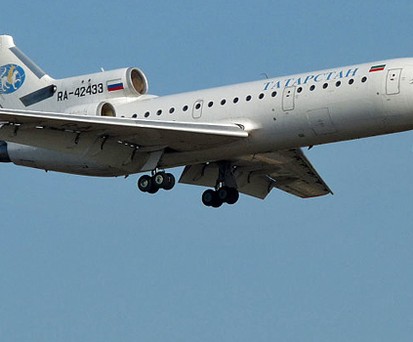 Yak-42 von Tatarsatan: Die Airline liess Passagiere warten.