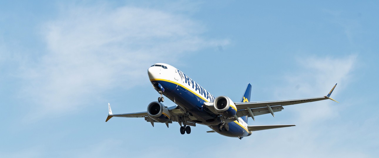 Boeing 737 von Ryanair: Musste nach Turbulenzen außerplanmäßig landen.