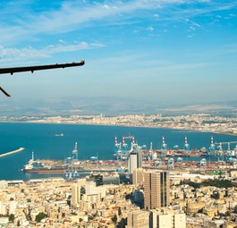 Im Anflug auf Haifa: Air Haifa soll  2024 starten.