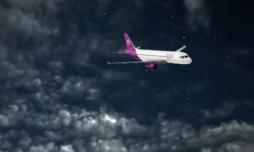 Flieger in den Farben der neuen Monarch: Der Neustart findet vorerst nicht statt.