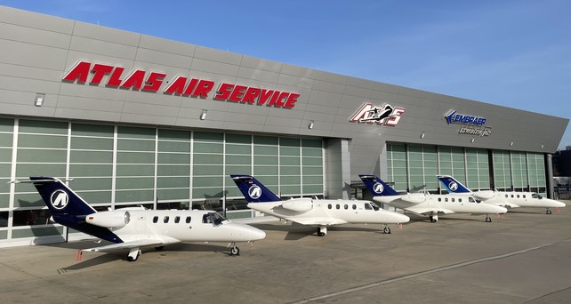 Ehemalige Flotte von Atlas Air Service: Die Airline hat sich aus dem Chartergeschäft zurückgezogen.