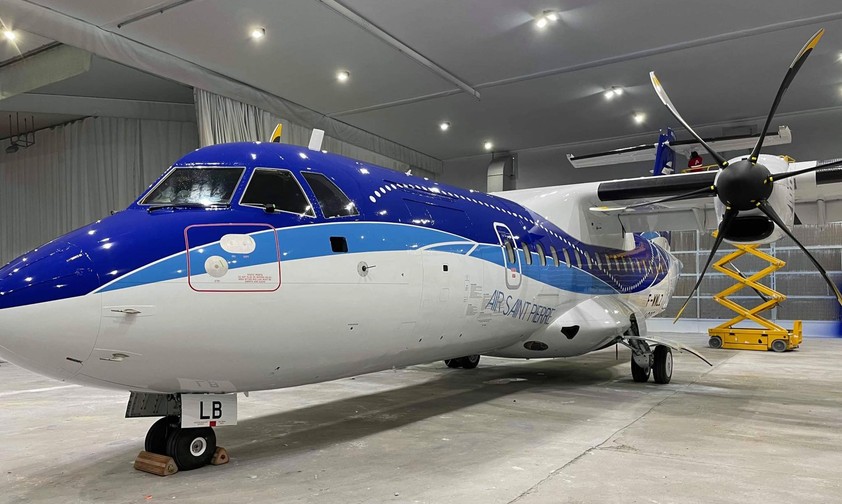 Air Saint-Pierre hat sich eine neue ATR 42-600 angeschafft.