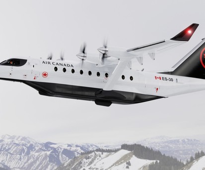 Die ES-30 in den Farben von Air Canada: Die Airline will 30 ...
