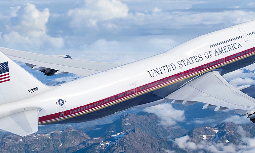 Sieht so die künftige Air Force One aus? Boeing betont, es handle sich lediglich um eine künstlerische Visualisierung.