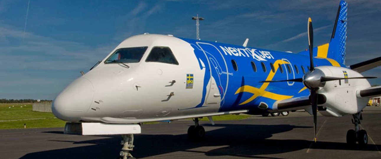 Flugzeug von Nextjet: Fliegt zurzeit nur mit einer befristeten Erlaubnis.