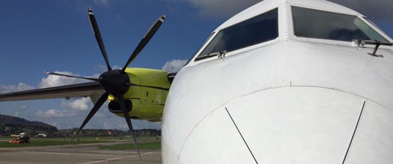 Dornier Do328 von Skywork: Ein gutes, aber ein kleines Flugzeug, findet Chef Martin Inäbnit.