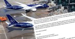 Jubiläumsflieger von Lufthansa, Mail des Vorstands (Faksimile): Die Gruppe spart kräftig