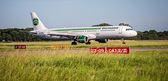 Flieger von Germania: Bald öfter in Nürnberg zu sehen.