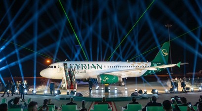 Airbus A320 von Syrian Airlines in der neuen Lackierung: Künftig setzt die Airline auf grün statt blau.