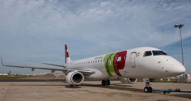 Embraer E190 von Tap: Keine Toilette funktionierte mehr.