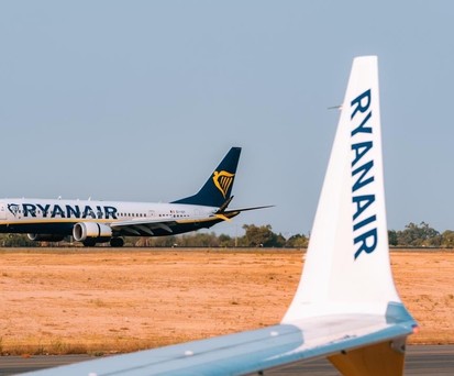 Boeing 737 von Ryanair: Bald in Saarbrücken zu sehen.