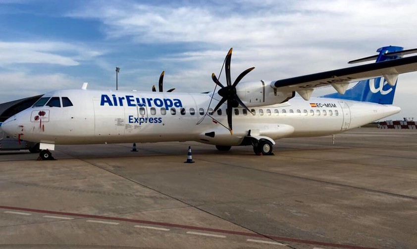 Eine ATR 72 von Air Europa: Jetzt in Rente.