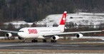 Airbus A340-300 von Swiss.