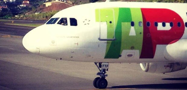 Airbus A320 von TAP: Die AIrline bekam eine Drohung in Guine-Bissau.