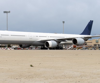 Die D-AIHV, hier Mitte Mai 2026 beim Stopp in Palma de Mallorca: Schon keine Hinweise mehr auf Lufthansa.