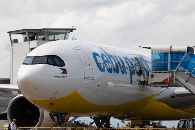 Platz 5: Cebu Pacific mit 14 Airbus A330-900.  (Kabine: 459 Sitze in der Economy Class)