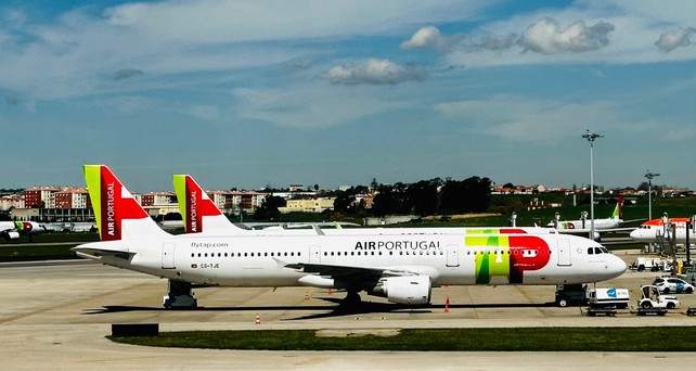 Airbus A320 von Tap in Lissabon: Es wird langsam enst mit dem Verkauf.