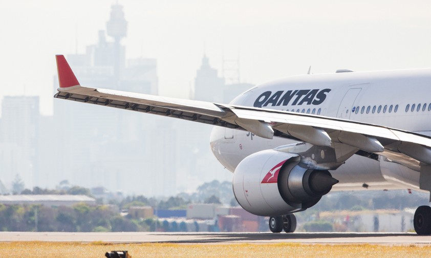 Airbus A330 von Qantas: Der Sitz mit mehr Beinfreiheit war ziemlich teuer.
