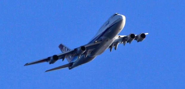 B747-400D von ANA: Bleibt noch länger.