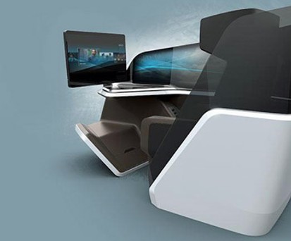 Der Immersive Business Class Seat: Neuer Komfort dank neuer Technologie.