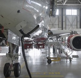 Superjet von Rossiya: Bei einem ging etwas schief.