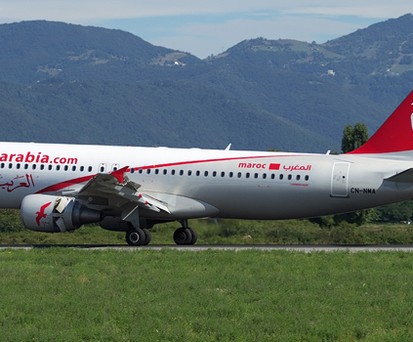 Rang 10: Air Arabia Maroc (Marokko). 7.45 Euro pro 100 Flugkilometer.