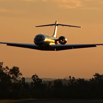 Bombardier Global 7500: Hier fliegt ein Modell mit sieben Meter Spannweite zum ersten Mal.