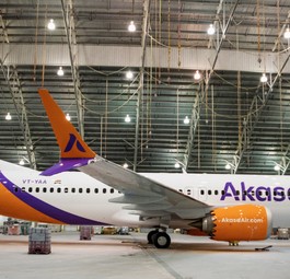 Boeing 737 Max 8: Das erste Flugzeug für Akasa Air.