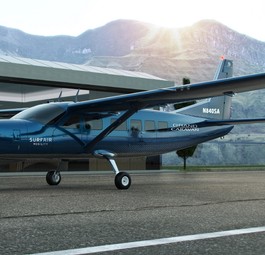 Eine Grand Caravan EX in Surf-Air-Livery: Ein Tochterunternehmen der Aiurline hat bis zu 150 Modelle bestellt.