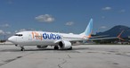 Flugzeug von Flydubai: Bald erstmal nicht mehr in Salrburg zu Gast.