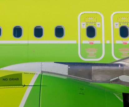 Airbus A321 Neo von S7: Die Triebwerke machen Probleme.