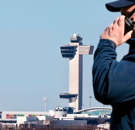 Sicherheitskraft am Flughafen: Gibt es zu wenig Schutz?