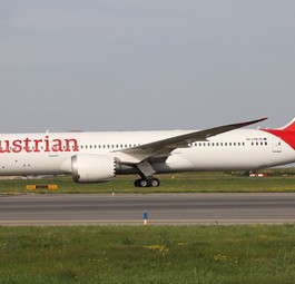 OEe-LPM: Einer von zwei Boeing 787 von AUstrian Airlines. Sie bleiben vorerste alleine.