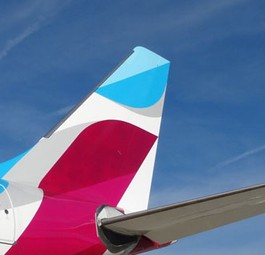 Flieger von Eurowings: Ausbau in Wien und Frankfurt.