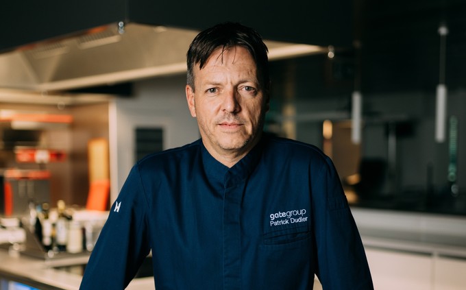 Patrick Dudler: Er entwickelt die Menüs für Gate Gourmet.