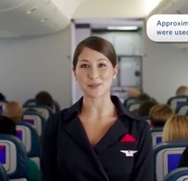 Delta-Sicherheitsvideo: 80 Statisten wirkten mit.