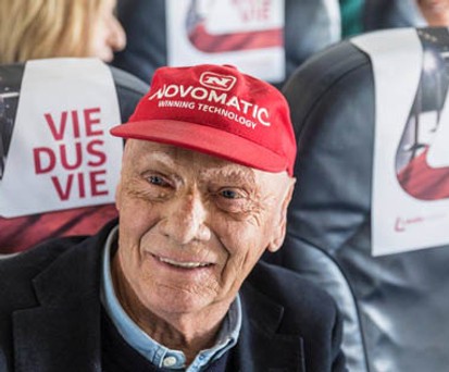 Niki Lauda: Er hat sein Start-up an Ryanair verkauft.