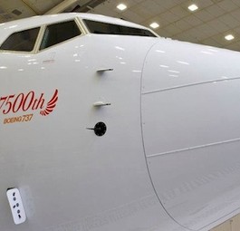 Kassenschlage Boeing 737: das 7500. Exemplar geht an Malindo Air