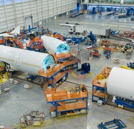 Produktion bei Boeing: Etliche Abgänge.