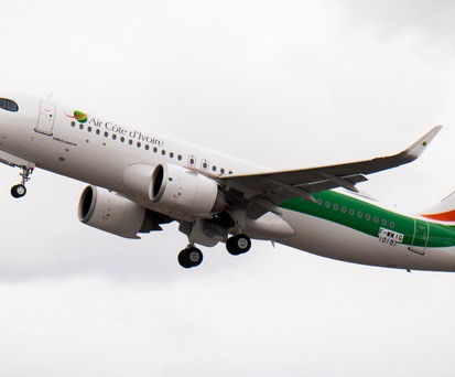 Airbus A320 Neo von Air Côte d’Ivoire beim Erstflug: Es folgen keine A319 Neo.