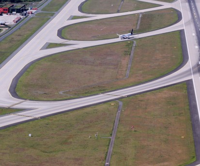 Landebahn Nordwest: Erneut Arbeiten nötig.